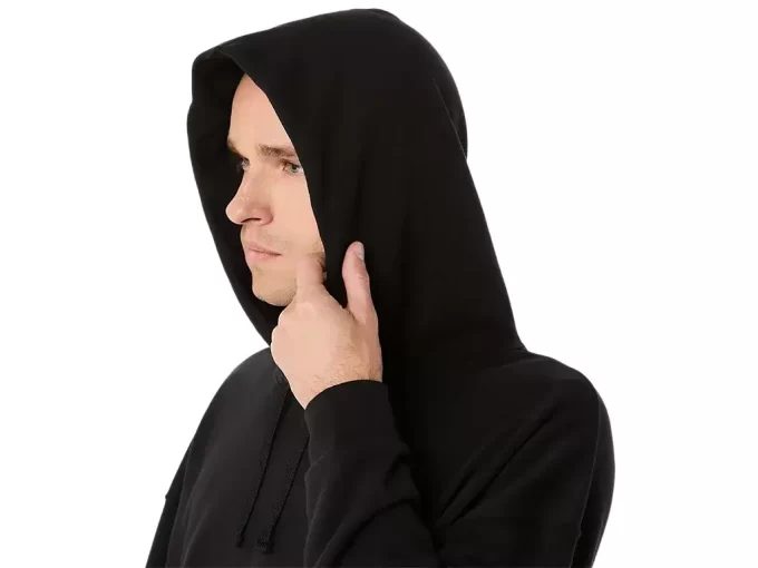 Mikina s kapucí a volným střihem