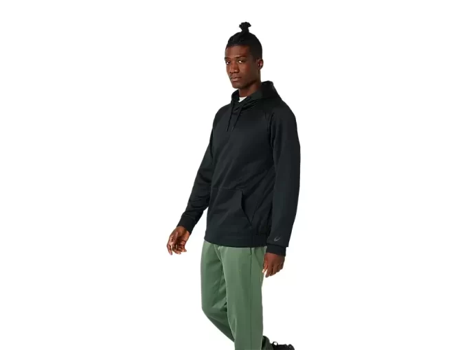 Mikina s kapucí z kartáčovaného fleecu