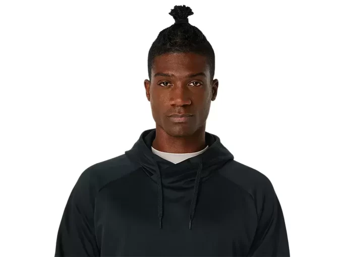 Mikina s kapucí z kartáčovaného fleecu