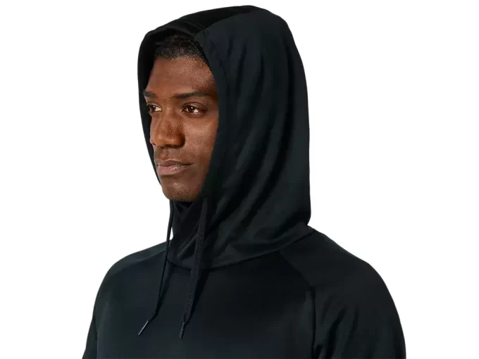 Mikina s kapucí z kartáčovaného fleecu