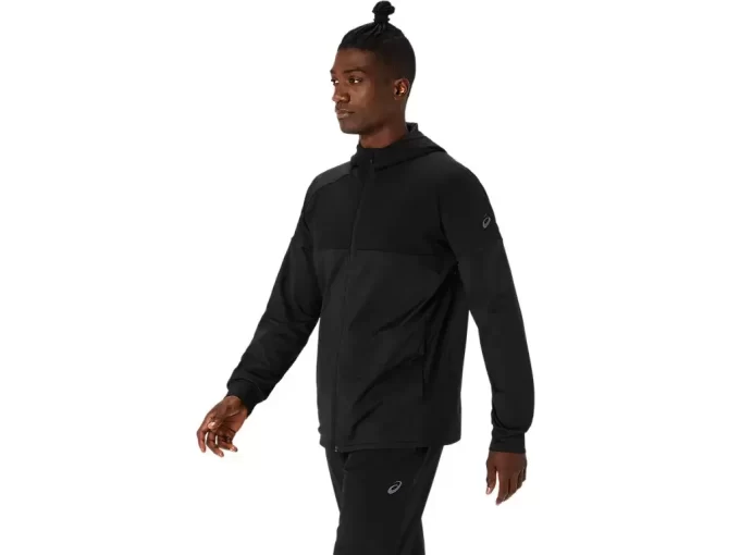 Pletená mikina s kapucí a zipem Pletená mikina s kapucí a zipem