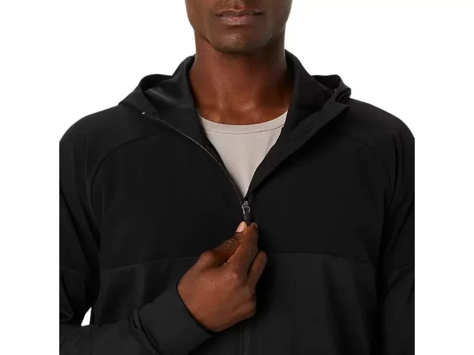 Pletená mikina s kapucí a zipem Pletená mikina s kapucí a zipem