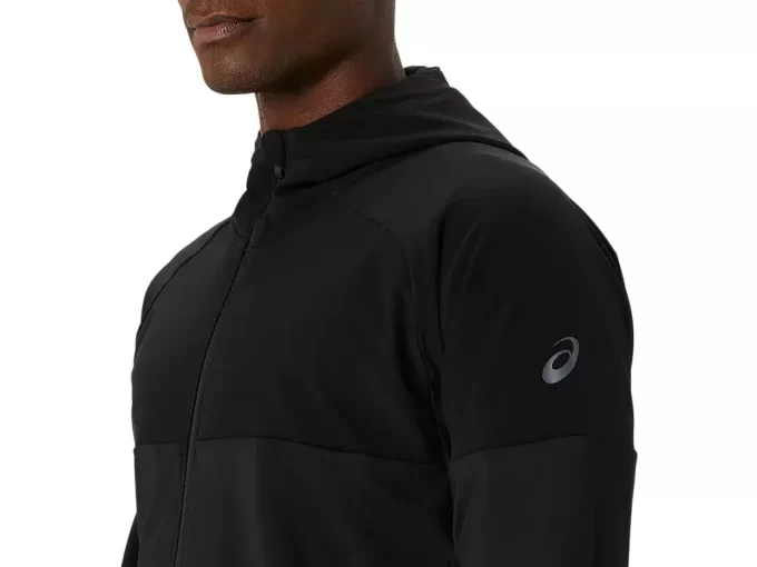 Pletená mikina s kapucí a zipem Pletená mikina s kapucí a zipem