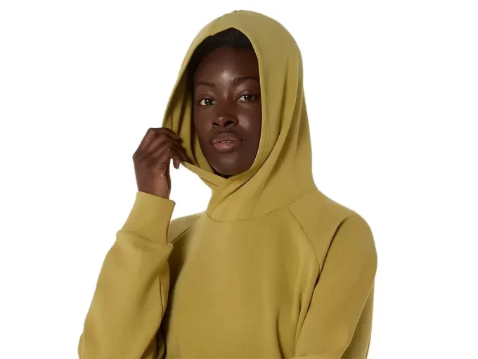 Pletená mikina s kapucí pro mobilitu