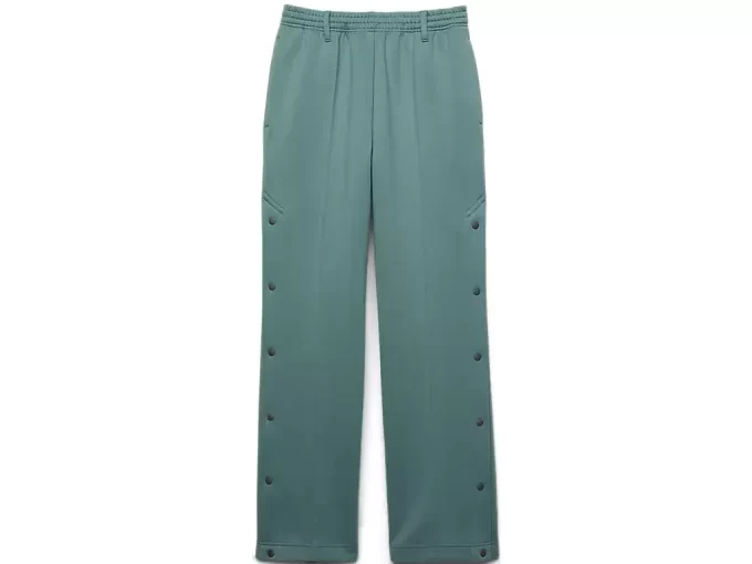 ÚPLETOVÉ KALHOTY S BOČNÍM ZAPÍNÁNÍM ÚPLETOVÉ KALHOTY S BOČNÍM ZAPÍNÁNÍM