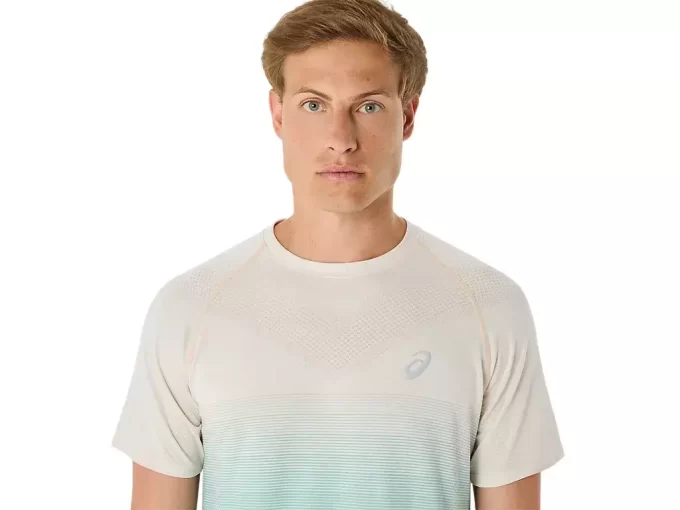 Pánský bezešvý top s krátkým rukávem