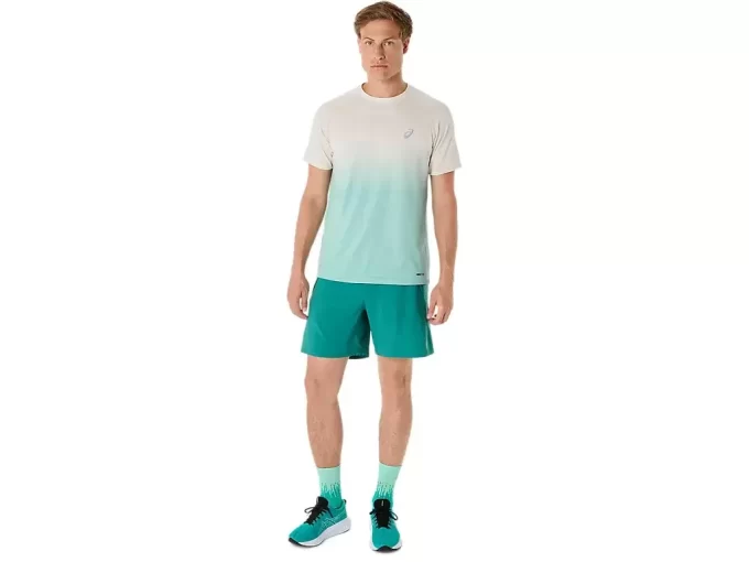 Pánský bezešvý top s krátkým rukávem