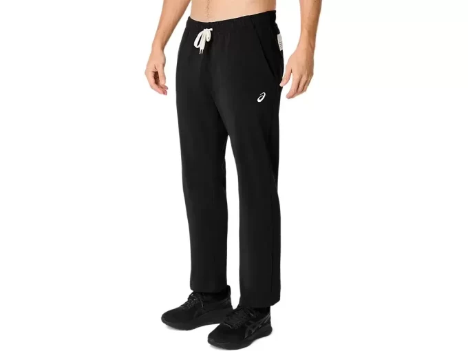 ROVNÉ KALHOTY Z TEPLÉHO ÚPLETU