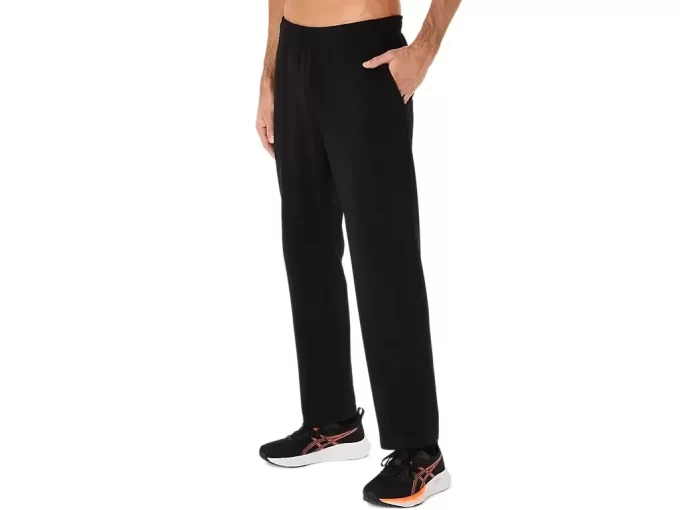 ROVNÉ KALHOTY Z TEPLÉHO ÚPLETU