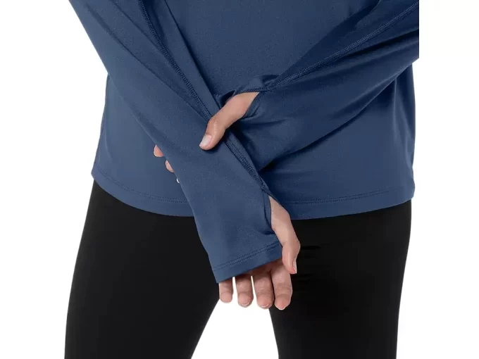 SPORTOVNÍ ZIMNÍ TOP S POLOVINOVÝM ZIPEM