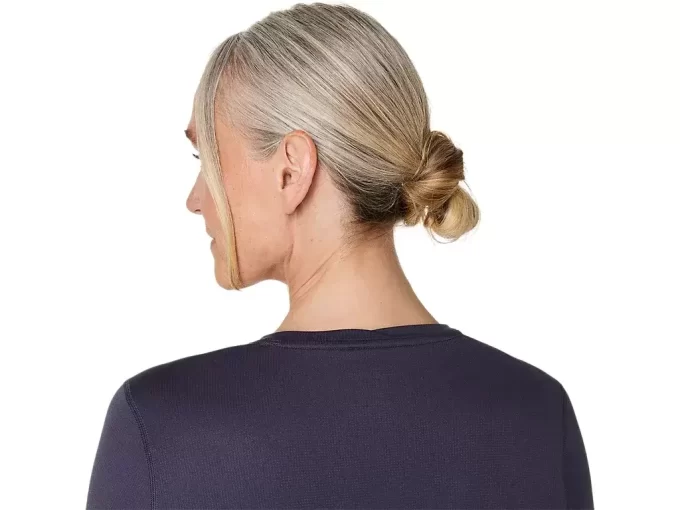 STŘÍBRNÝ TOP S DLOUHÝM RUKÁVEM ASICS STŘÍBRNÝ TOP S DLOUHÝM RUKÁVEM ASICS