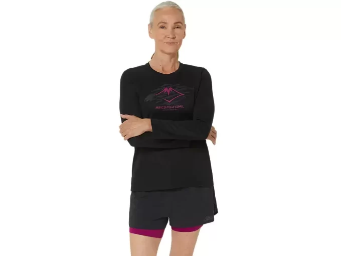 Top s dlouhým rukávem a logem Fujitrail