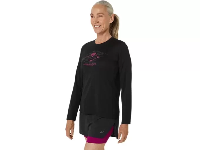 Top s dlouhým rukávem a logem Fujitrail