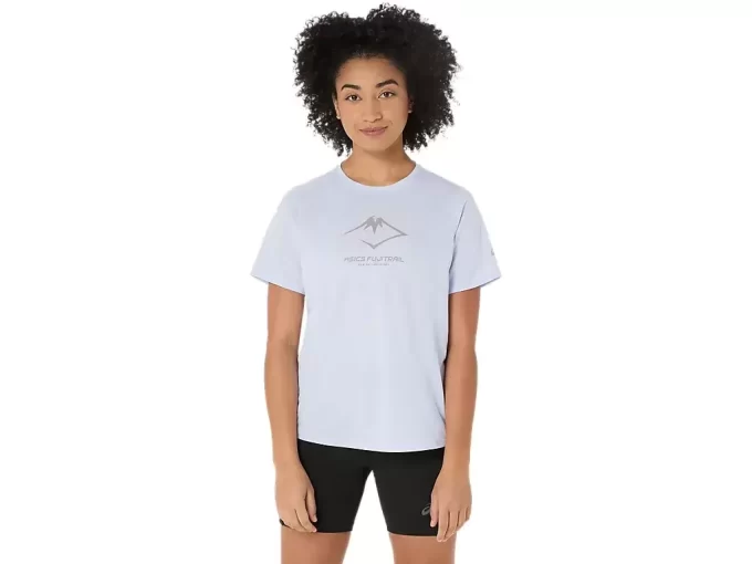 Top s krátkým rukávem a logem Fujitrail