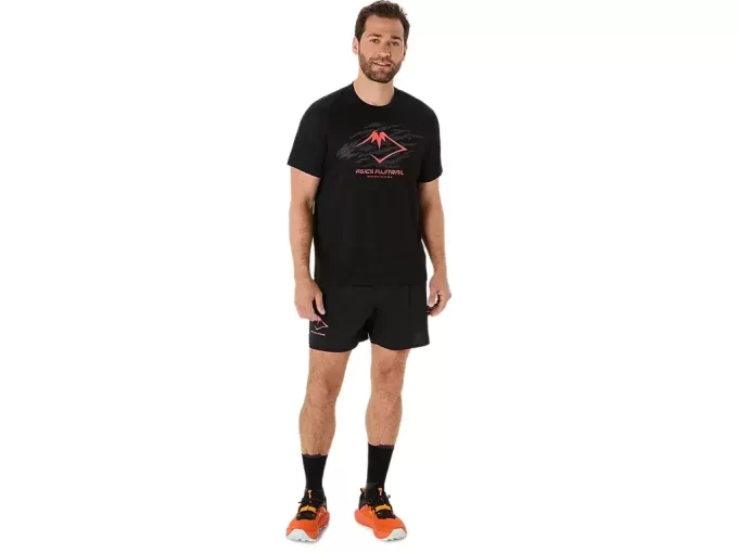 Top s krátkým rukávem a logem Fujitrail