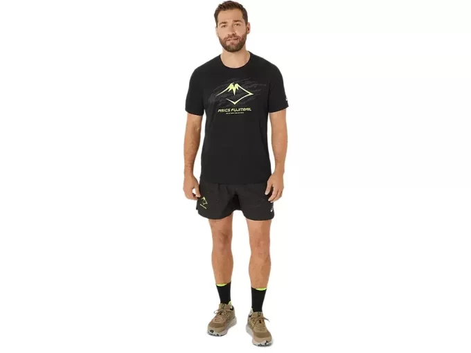 Top s krátkým rukávem a logem Fujitrail