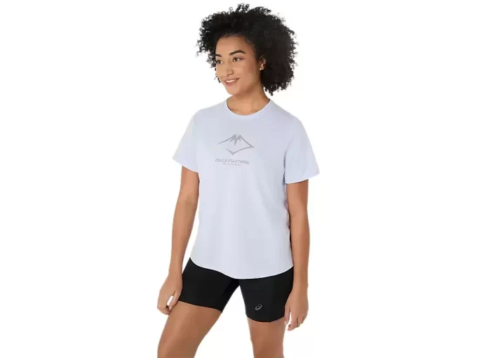 Top s krátkým rukávem a logem Fujitrail