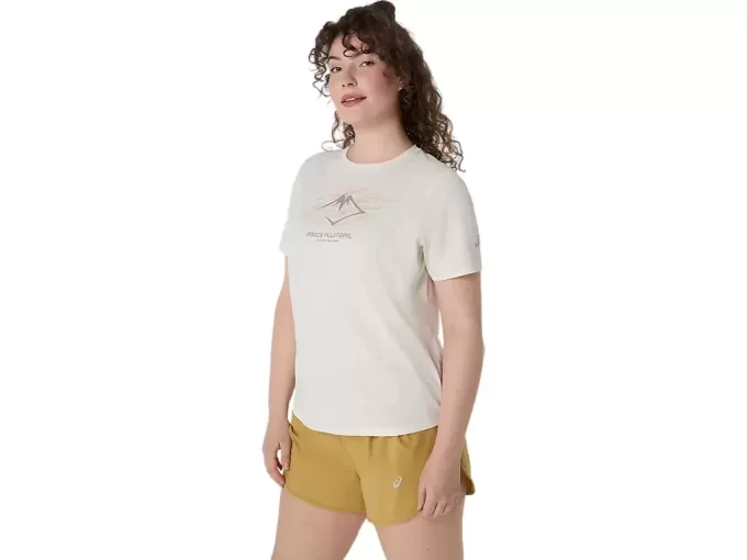 Top s krátkým rukávem a logem Fujitrail