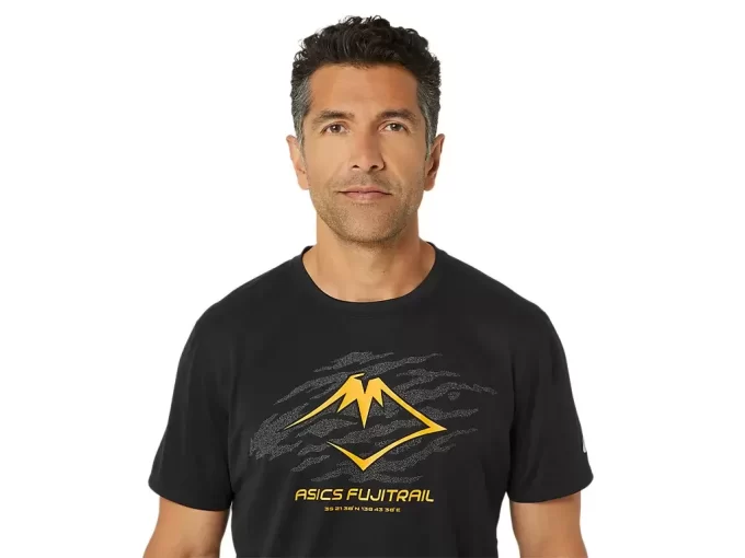 Top s krátkým rukávem a logem Fujitrail