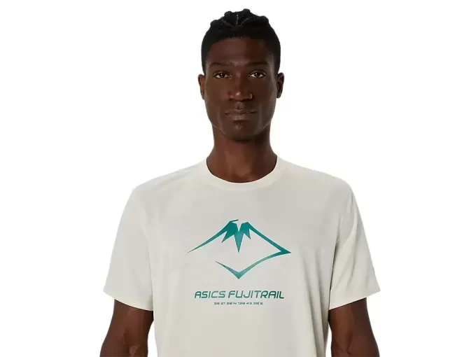 Top s krátkým rukávem a logem Fujitrail