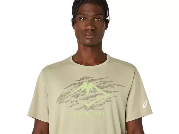 Top s krátkým rukávem a logem Fujitrail