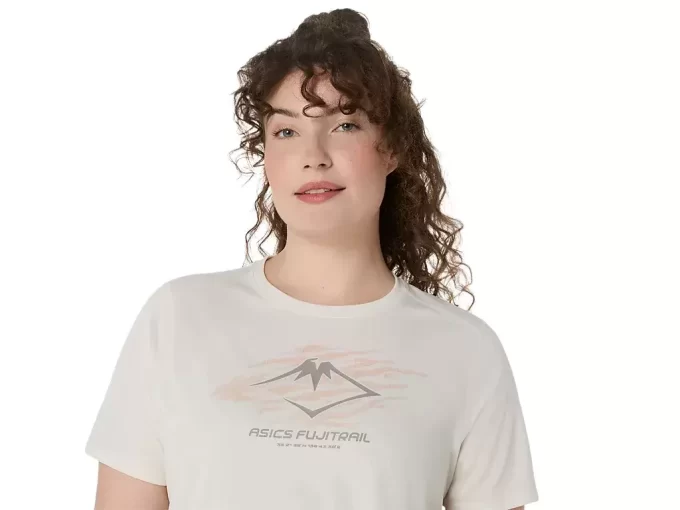 Top s krátkým rukávem a logem Fujitrail