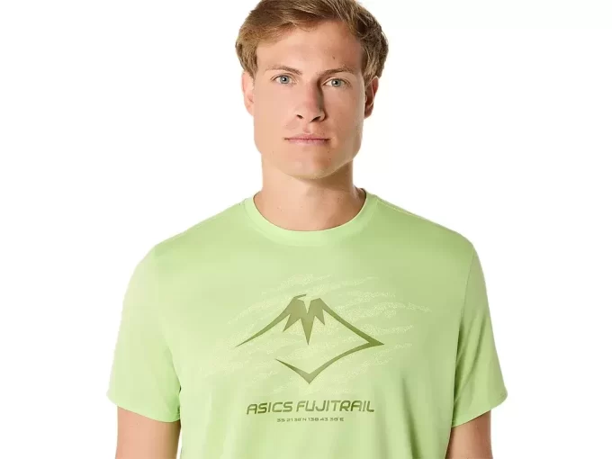 Top s krátkým rukávem a logem Fujitrail