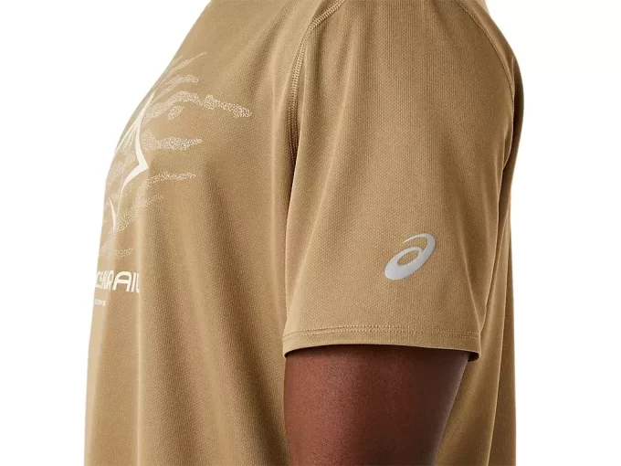 Top s krátkým rukávem a logem Fujitrail