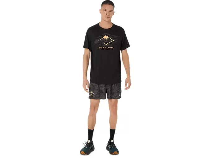 Top s krátkým rukávem a logem Fujitrail