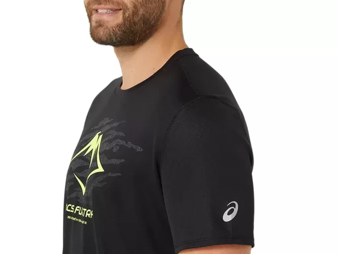 Top s krátkým rukávem a logem Fujitrail