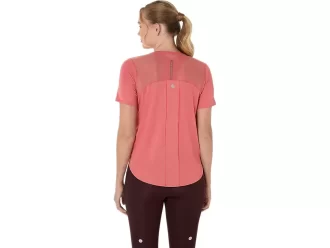 Top s krátkým rukávem a výstřihem do V