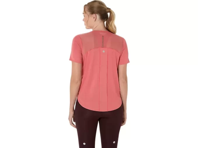 Top s krátkým rukávem a výstřihem do V