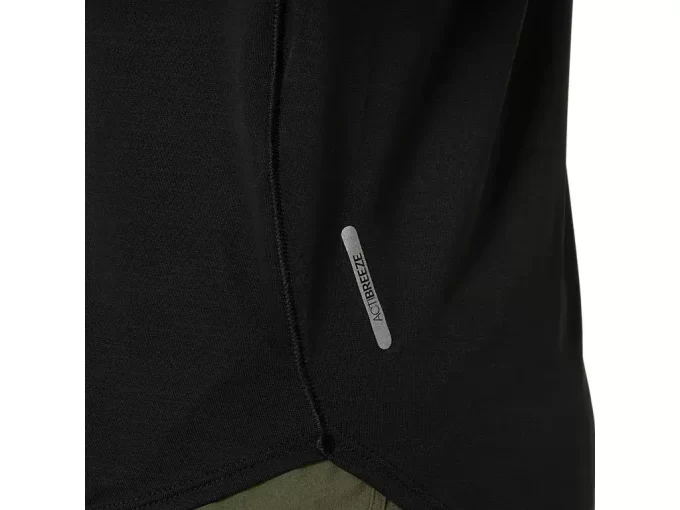 Top s krátkým rukávem a výstřihem do V