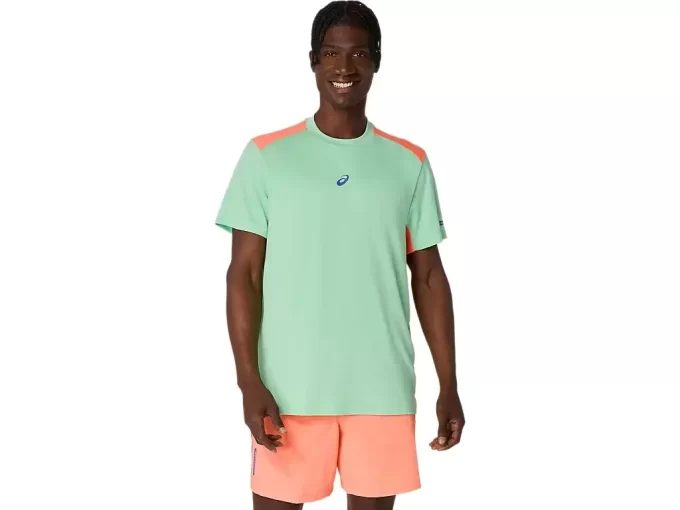 Top s krátkým rukávem na padelový kurt