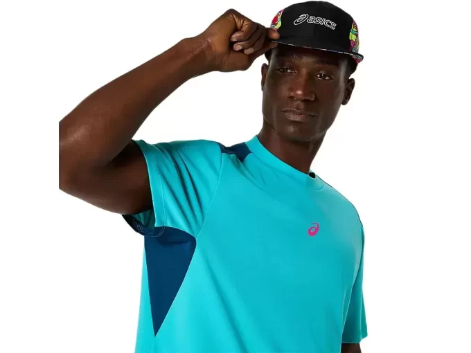 Top s krátkým rukávem na padelový kurt