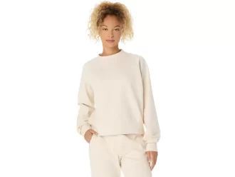 Top s kulatým výstřihem a pleteninou pro mobilitu