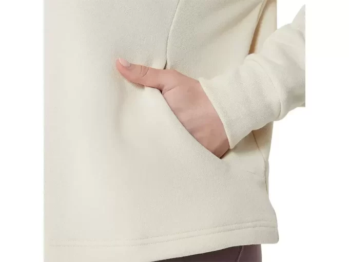 Top s vysokým výstřihem z francouzského froté