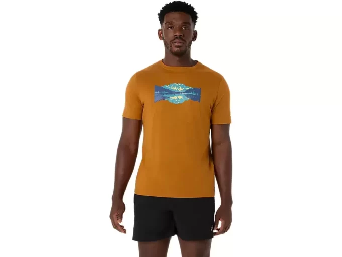 Tričko s motivem zrcadlového klidu