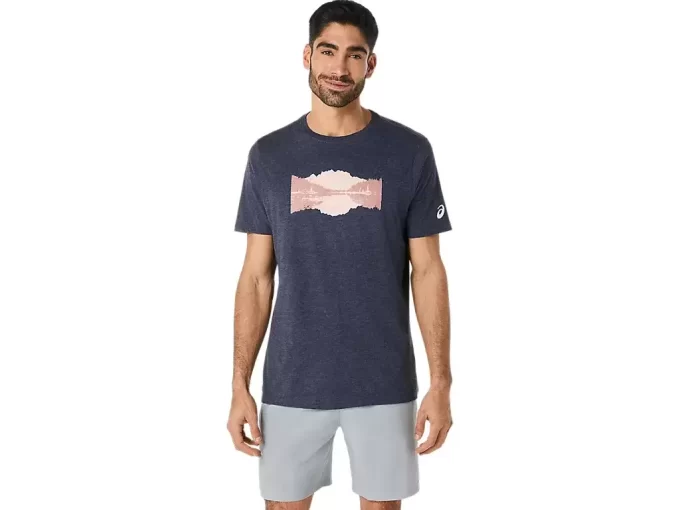 Tričko s motivem zrcadlového klidu