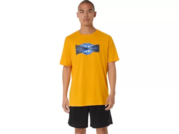 Tričko s motivem zrcadlového klidu