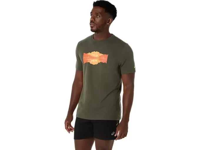 Tričko s motivem zrcadlového klidu