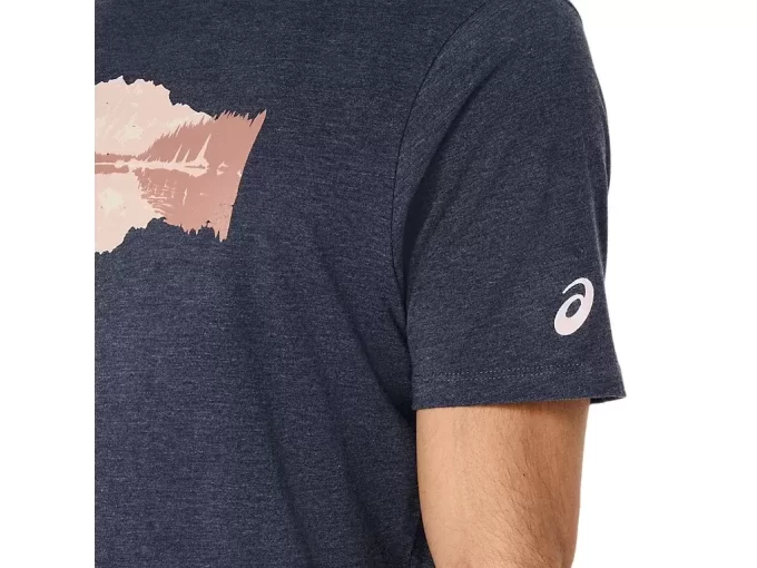 Tričko s motivem zrcadlového klidu