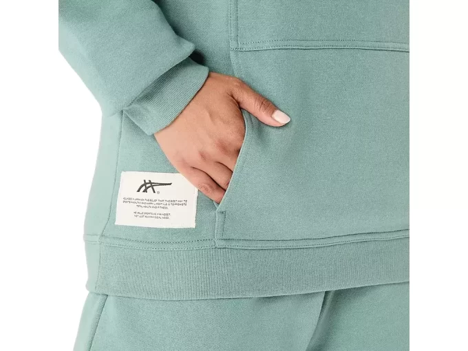 UNISEX ASICS SUNDAY SANA FLEECE MIKINA S KAPUCÍ