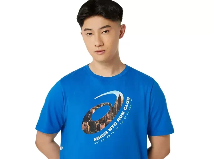 UNISEX BĚŽECKÉ TRIČKO ASICS NYC RUN CLUB 2.0