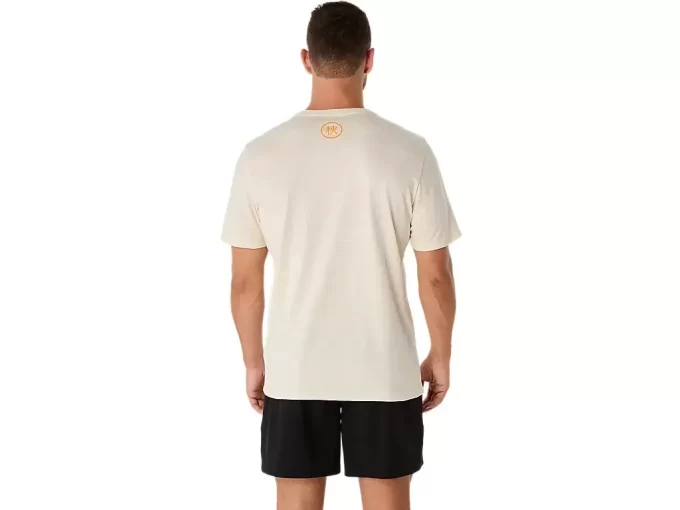 UNISEXOVÉ TRIČKO S KRÁTKÝM RUKÁVEM A GRADIENTNÍM SPIRALOVÝM LOGEM UNISEXOVÉ TRIČKO S KRÁTKÝM RUKÁVEM A GRADIENTNÍM SPIRALOVÝM LOGEM