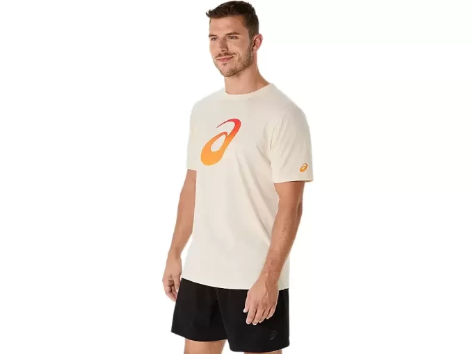 UNISEXOVÉ TRIČKO S KRÁTKÝM RUKÁVEM A GRADIENTNÍM SPIRALOVÝM LOGEM UNISEXOVÉ TRIČKO S KRÁTKÝM RUKÁVEM A GRADIENTNÍM SPIRALOVÝM LOGEM