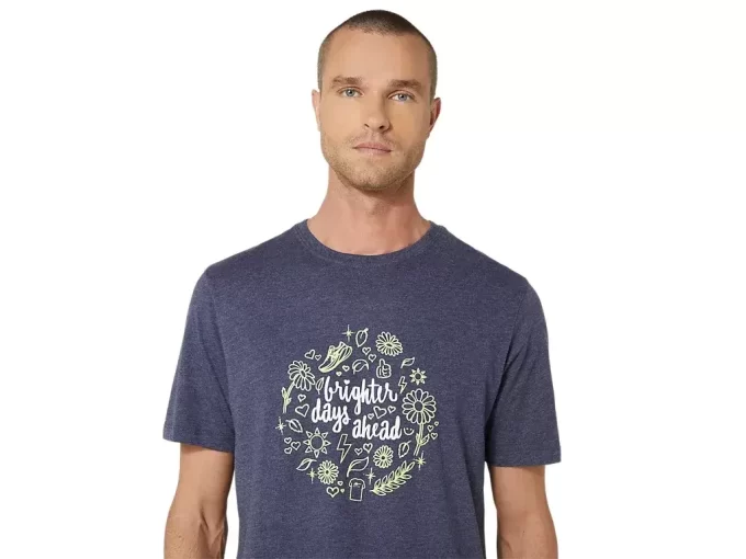 UNISEXOVÉ TRIČKO S KRÁTKÝM RUKÁVEM ASICS BRIGHTER DAYS AHEAD