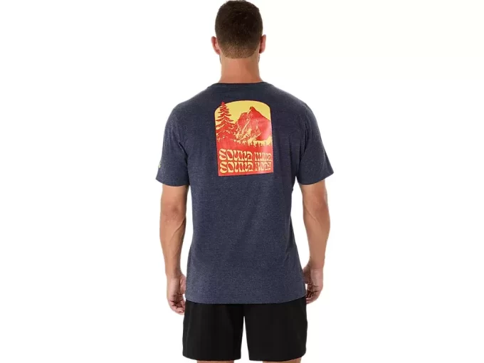 UNISEXOVÉ TRIČKO S KRÁTKÝM RUKÁVEM ASICS NATURE