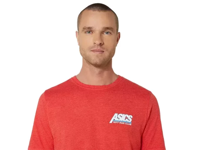 UNISEXOVÉ TRIČKO S KRÁTKÝM RUKÁVEM ASICS SMSB 1977 RUN CLUB