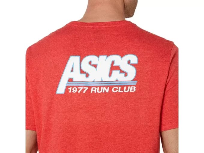 UNISEXOVÉ TRIČKO S KRÁTKÝM RUKÁVEM ASICS SMSB 1977 RUN CLUB